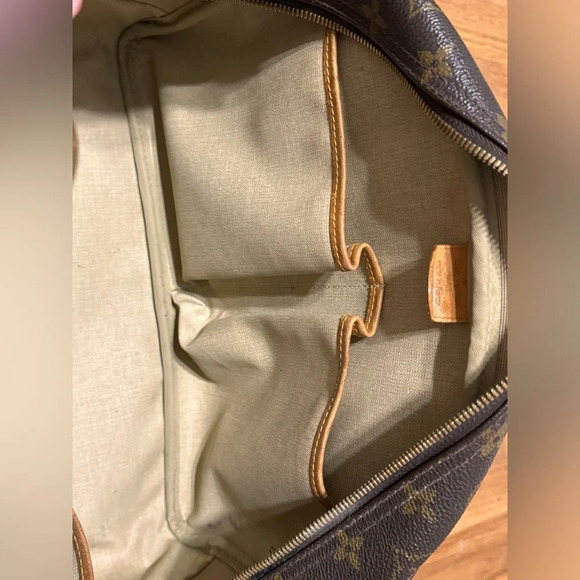 Louis Vuitton Monogram Satchel in Brown and Tan - Picture 14 of 16